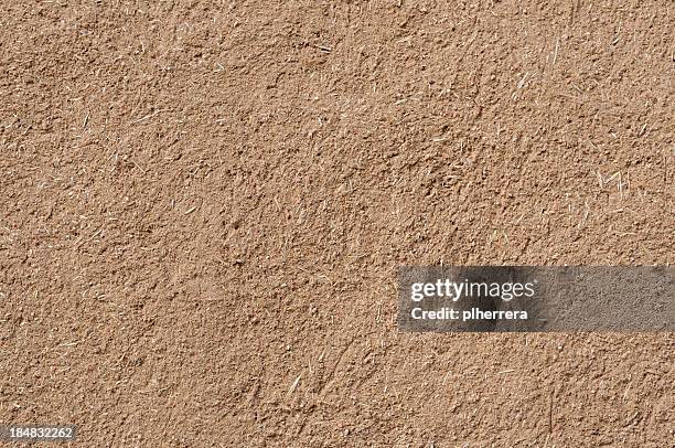 natural stucco wall - adobe texture stock pictures, royalty-free photos & images