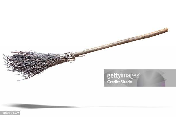flying broom - period costume stock pictures, royalty-free photos & images
