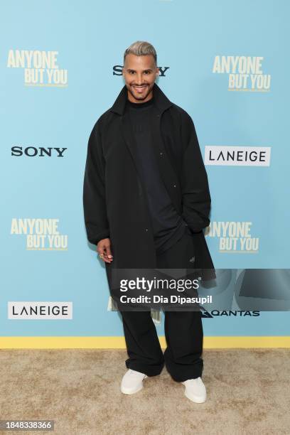 Jay Manuel attends Columbia Pictures' "Anyone But You" New York Premiere at AMC Lincoln Square Theater on December 11, 2023 in New York City.