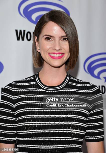 Shelley Hennig seen at the Blumhouse Productions: Unfriended and Insidious: Chapter 3 Panels at 2015 Wondercon on Saturday, April 04 in Anaheim, CA.