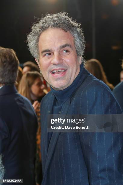 Mark Ruffalo attends the UK Gala Screening of "Poor Things" at the Barbican Centre on December 14, 2023 in London, England.