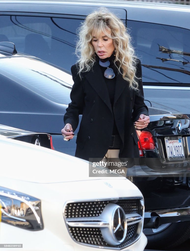 Dyan Cannon is seen on December 12, 2023 in Brentwood, California. News