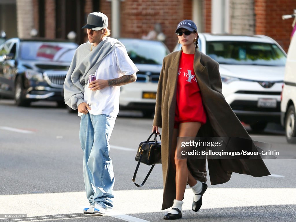 Celebrity Sightings In Los Angeles - December 14, 2023