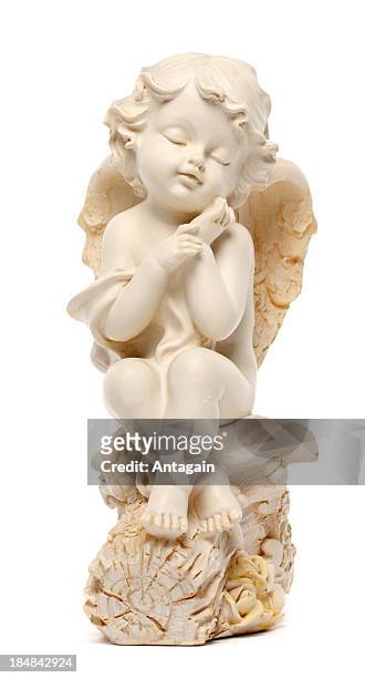 engel - angel statue stock-fotos und bilder