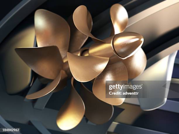 ship propeller - propeller airplane bildbanksfoton och bilder