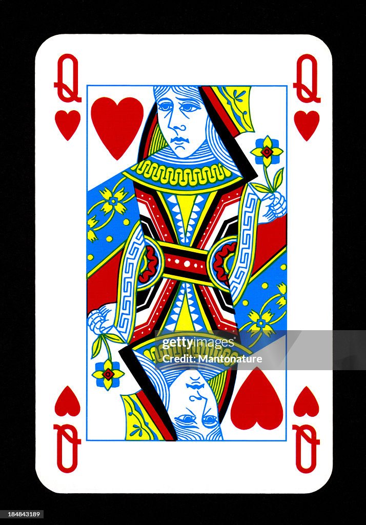 how to play queen of hearts https: ?u=https%3a%2f ... Playing Card Queen Of Hearts High-Res Stock Photo - Getty Images