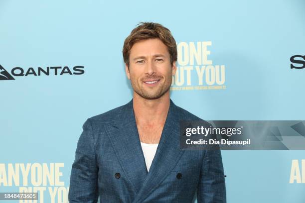 Glen Powell attends Columbia Pictures' "Anyone But You" New York Premiere at AMC Lincoln Square Theater on December 11, 2023 in New York City.