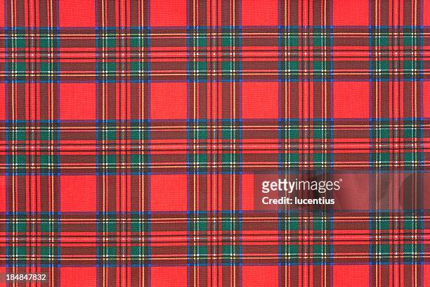 schottischer tartan - - schottische kultur stock-fotos und bilder