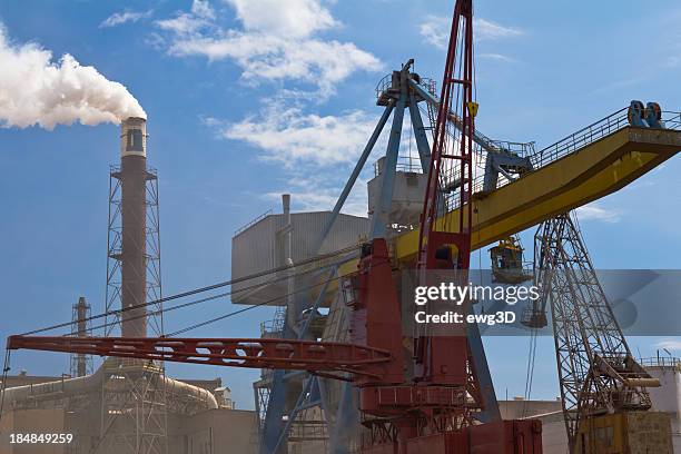 chemical plant - fertilizer stock pictures, royalty-free photos & images