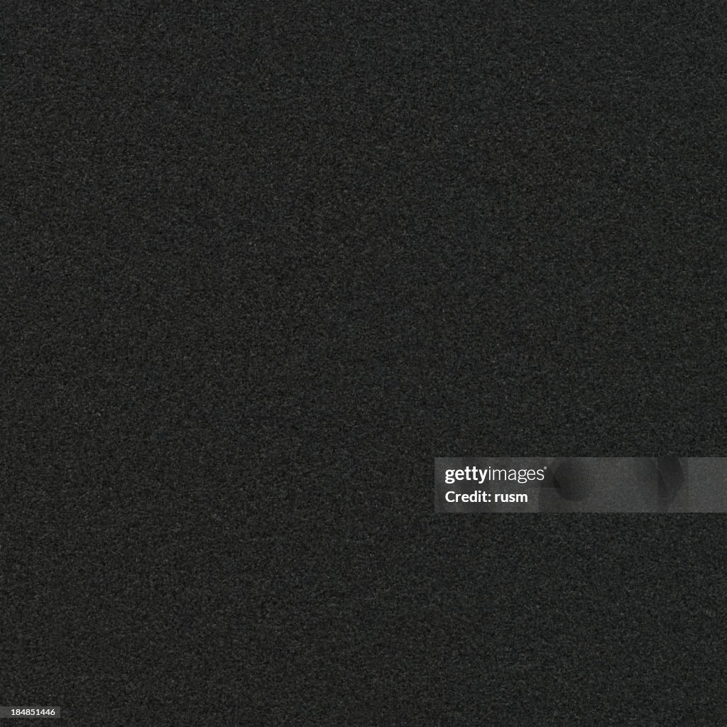 Seamless black felt surface background