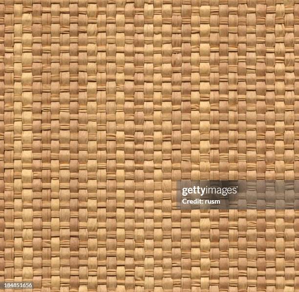 seamless yellow wicker background - bordsunderlägg av halm bildbanksfoton och bilder