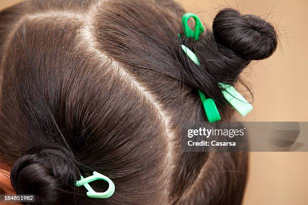 sectioned hair detail - skills gap stock pictures, royalty-free photos & images