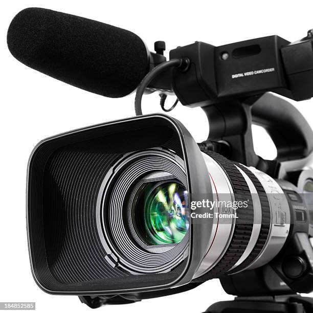 digital video camera - digital camcorder stock pictures, royalty-free photos & images