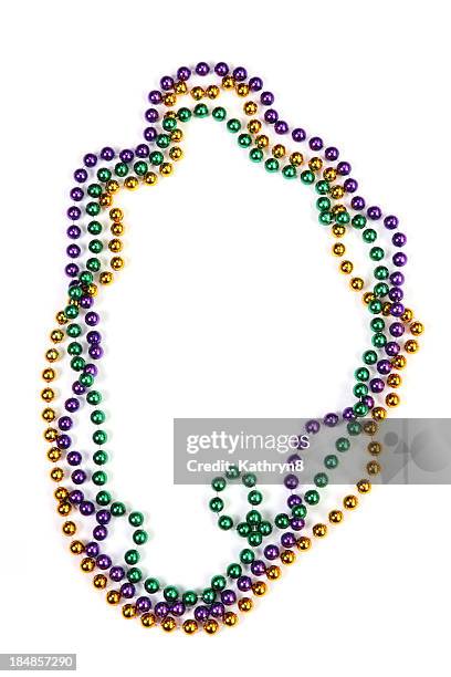 mardi gras - mardi gras beads fotografías e imágenes de stock