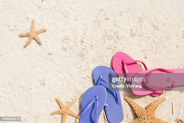 tropical beach vacation background - beach ball stock pictures, royalty-free photos & images