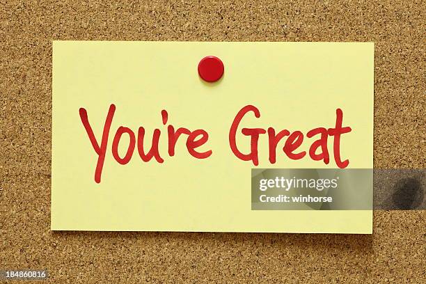 Good Job Note Photos and Premium High Res Pictures - Getty Images