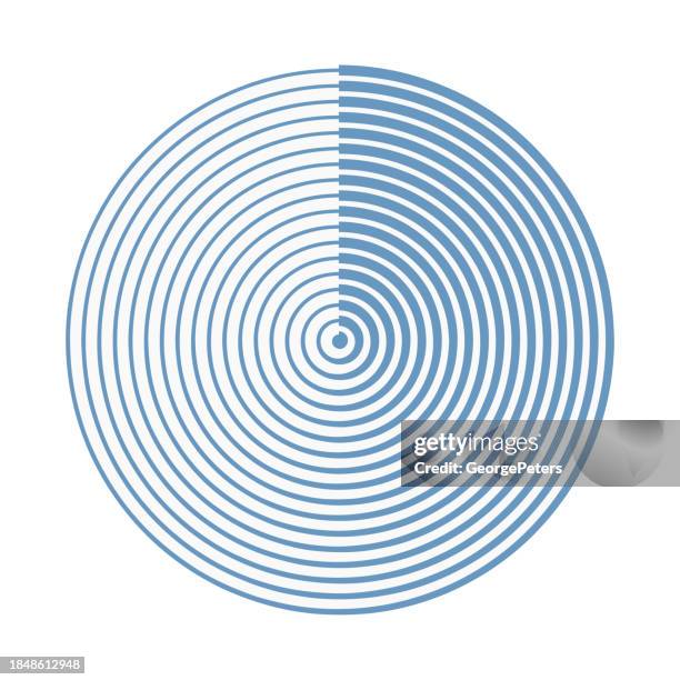 concentric circles abstract background - disk stock illustrations