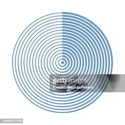 Concentric circles abstract background Concentric circles abstract background