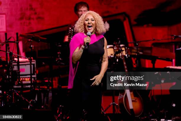 Darlene Love performs at 2023 Night of Too Many Stars benefiting NEXT for AUTISM at Beacon Theatre on December 11, 2023 in New York City.