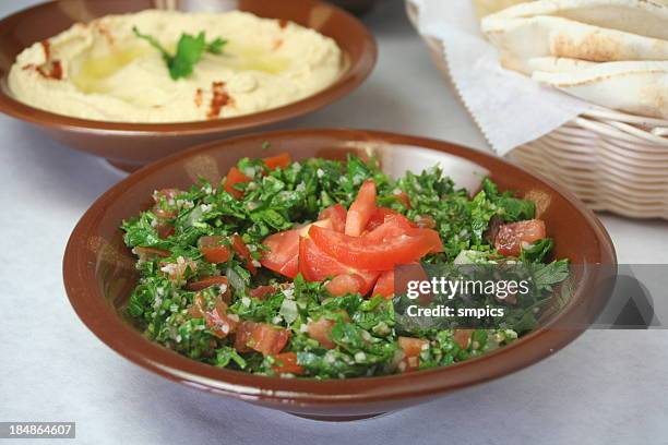 tabouli - tabbouleh stock pictures, royalty-free photos & images