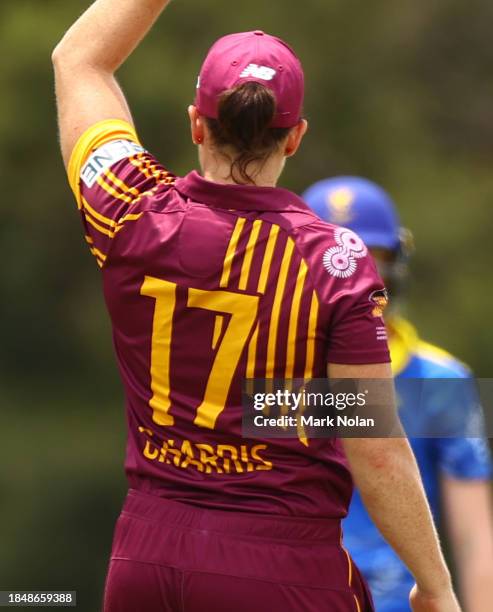 Nolan Stringer during the WNCL match between ACT and Queensland at EPC Solar Park ...