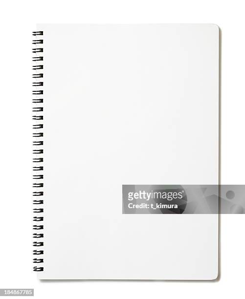 blank notepad - workbook stock pictures, royalty-free photos & images