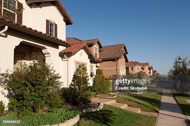 dallas suburban houses - irving texas stockfoto's en -beelden