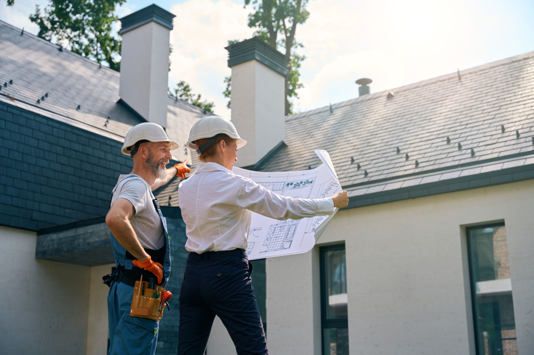 roofing contractor meeting