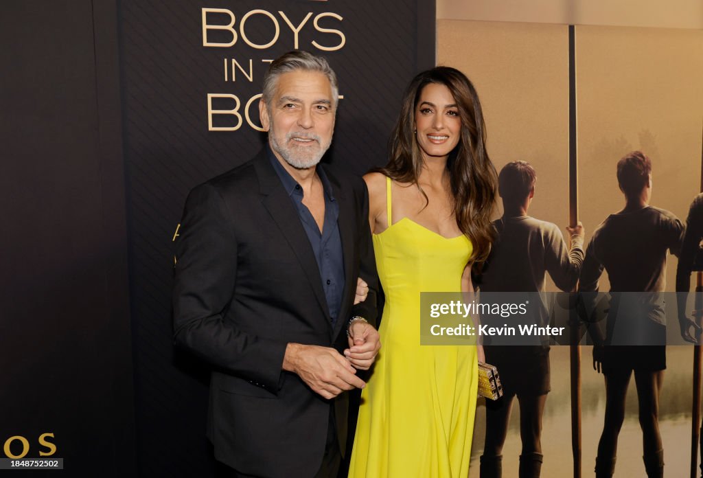 Amazon MGM Studios Los Angeles Premiere Of "The Boys In The Boat" - Arrivals