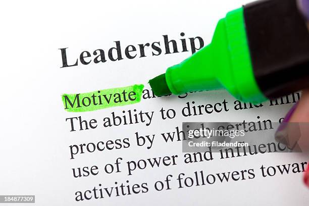 leadership - dictionary page stock pictures, royalty-free photos & images