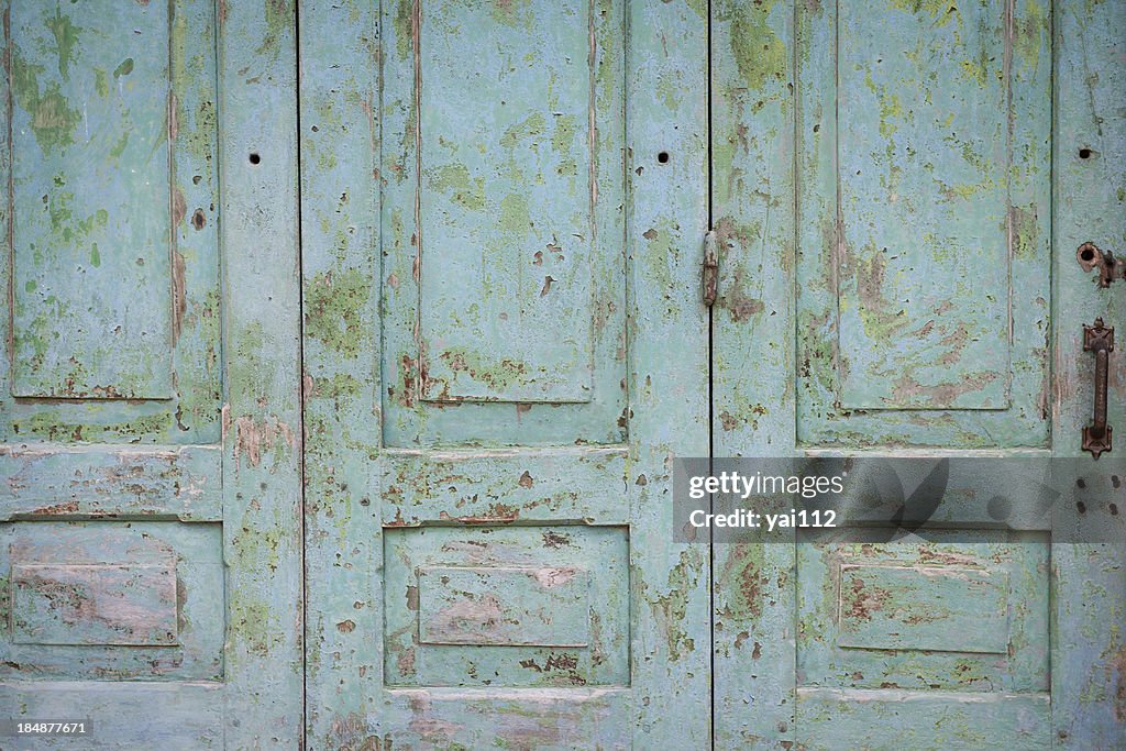 Wooden door