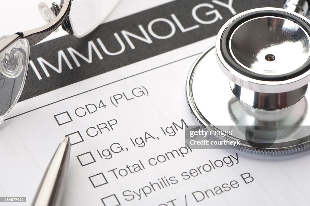 Immunologie Bluttests Formen