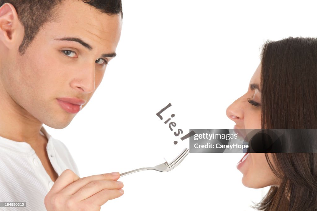 Forkfull of lies