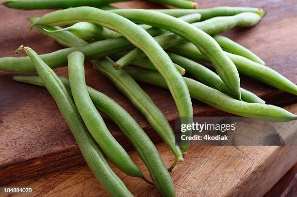 de haricots verts - haricot vert photos et images de collection