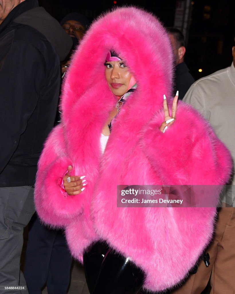 Celebrity Sightings In New York City - December 11, 2023