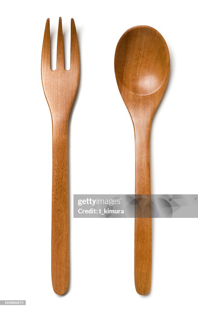 Couverts en bois