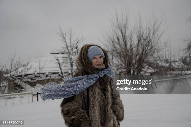 Ukrainian civilians remain their daily life as Russia - Ukraine war continues at the city of Kupiansk near the front line in Kharkiv, Ukraine on...