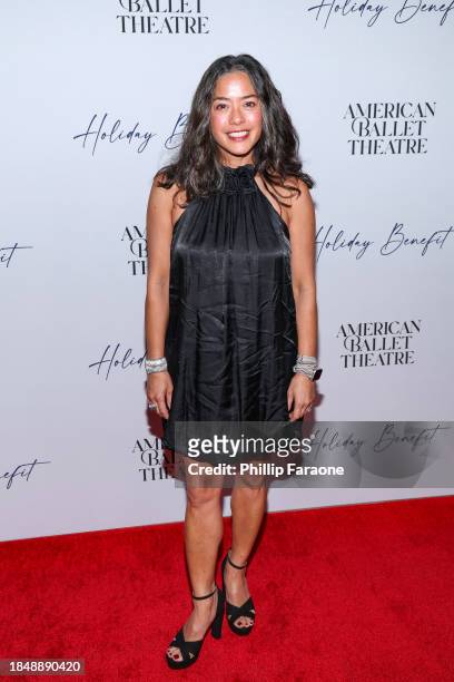 Michelle Agnew attends the American Ballet Theatre's Holiday Benefit at The Beverly Hilton on December 11, 2023 in Los Angeles, California.