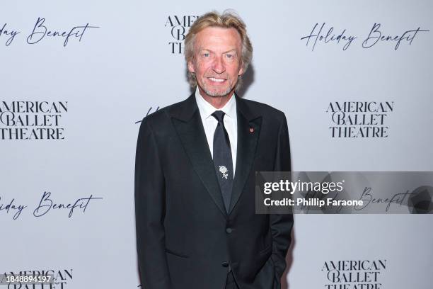 Nigel Lythgoe attends the American Ballet Theatre's Holiday Benefit at The Beverly Hilton on December 11, 2023 in Los Angeles, California.