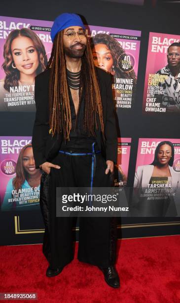 Ty Hunter attends Black Enterprise celebrates 40 Under 40 Class of 2023 at Altman Building on December 10, 2023 in New York City.
