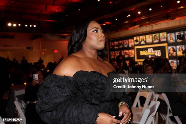Tarshena Armstrong attends Black Enterprise Celebrates 40 Under 40 Class Of 2023 at Altman Building on December 10, 2023 in New York City.