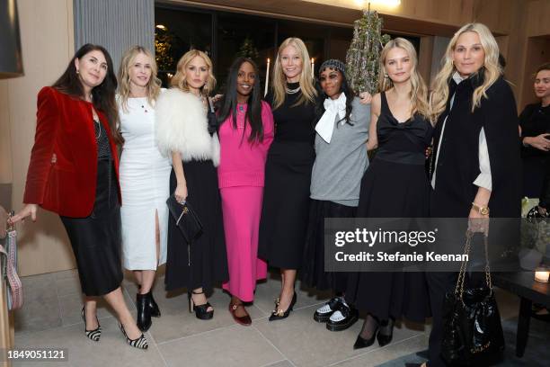 Estee Stanley, Chelsea Handler, Rachel Zoe, Nyakio Grieco, Gwyneth Paltrow, Santigold, Kelly Sawyer, and Molly Sims attend Gwyneth Paltrow and G....