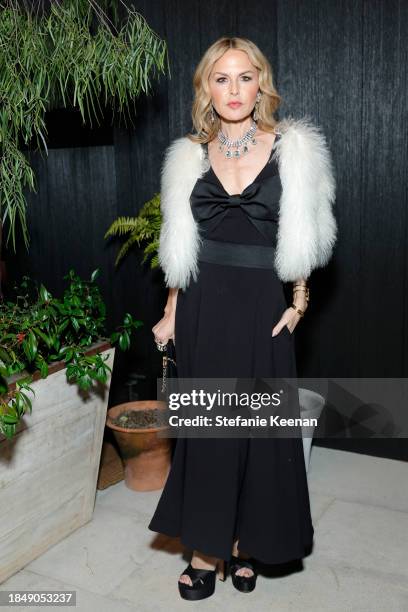 Rachel Zoe attends Gwyneth Paltrow and G. Label by goop host Holiday Celebration on December 11, 2023 in Los Angeles, California.