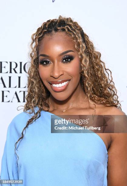 Jackie Aina attends the American Ballet Theatre's Holiday Benefit at The Beverly Hilton on December 11, 2023 in Beverly Hills, California.