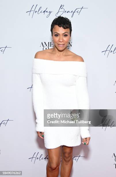Carly Hughes attends the American Ballet Theatre's Holiday Benefit at The Beverly Hilton on December 11, 2023 in Beverly Hills, California.