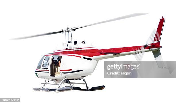 tv nachrichten hubschrauber - helicopter rotors stock-fotos und bilder