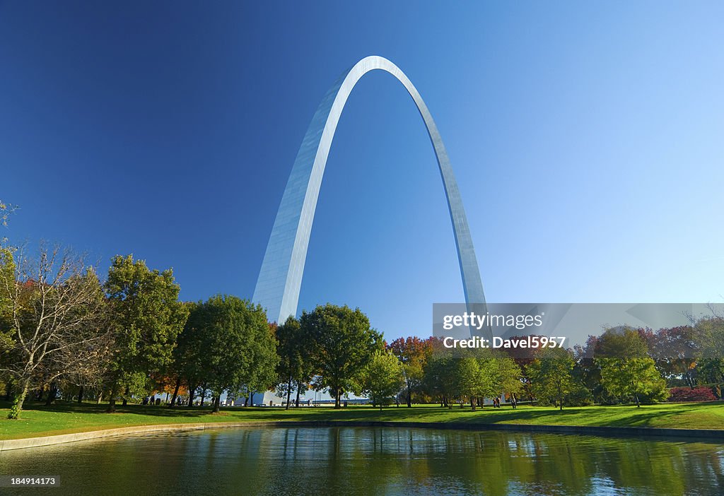 St. Louis Gateway Arch and Lake