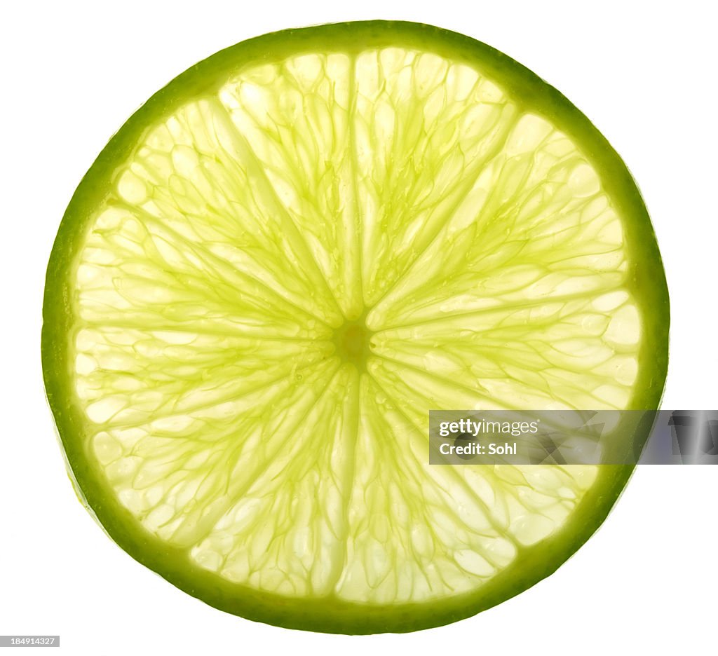 Lime slice