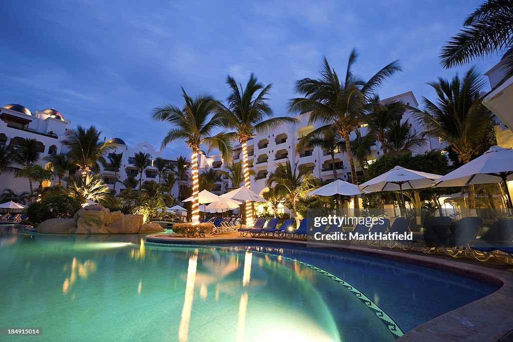 Swimming Pool and Resort in Cabo San Lucas Mexico