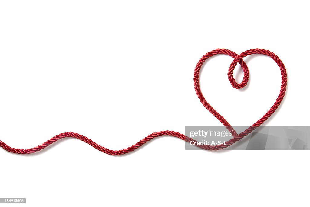 Heart shaped rope